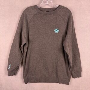 APPLE Employee 2024 Mindful Minute Challenge Sweatshirt Sz L Gray With Logo